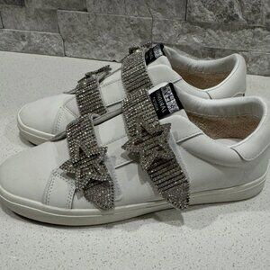 Vintage Havana walker Rose Limited Edition Sparkle Star Sneakers White Sz 10